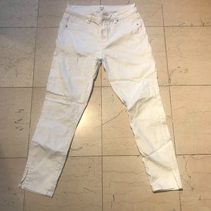 Seed Heritage White Ankle Jeans